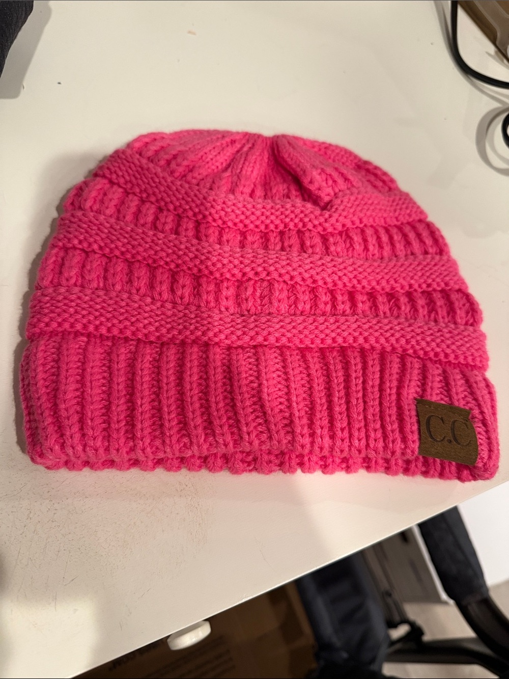 CC Beanie Tail New candy pink
